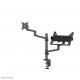 Neomounts DS20-425BL2 Monitor arm with laptop holder 17-27