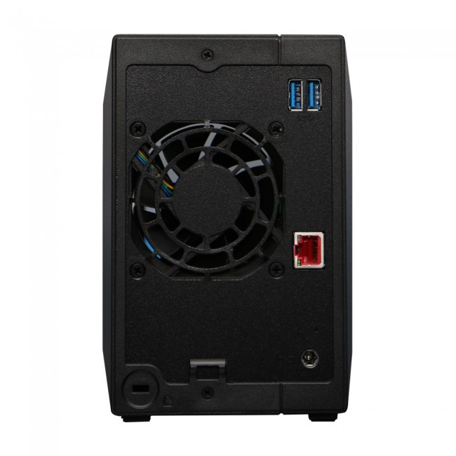 Asustor DRIVESTOR 2 Pro Gen2 AS3302T v2 NAS Realtek RTD1619B 2 GB DDR4 ADM Black