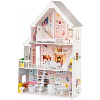Wooden dollhouse XXL Residence ECOTOYS
