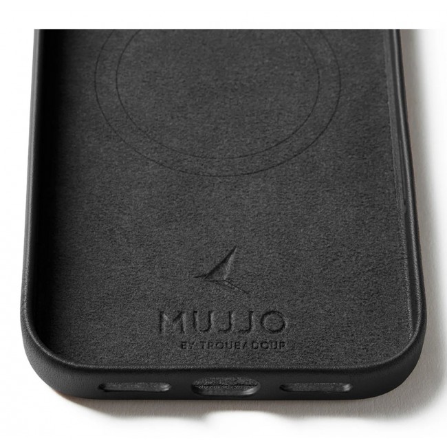 Mujjo MUJJO-CL-064-BK mobile phone case 17.5 cm (6.9