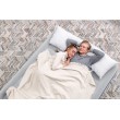Bestway Tritech Air Mattress Queen with Built-in AC Pump and Antimicrobial Coating 2.03 m x 1.52 m x 51 cm