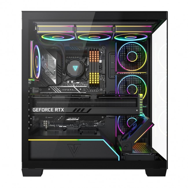 MODECOM VOLCANO STELLAR PLUS ARGB MIDI 8F BLACK
