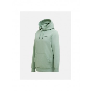 Bluza męska PEAK PERFORMANCE M Original Small Logo Hood kolor zielony - M
