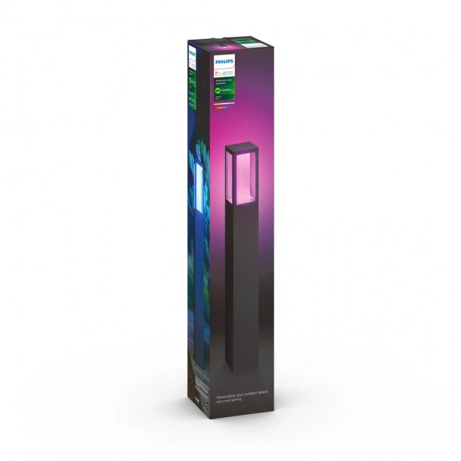 Philips Hue White and colour ambience Impress Outdoor Post Light