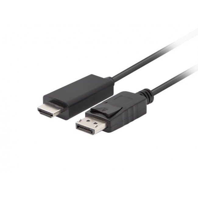 Lanberg CA-DPHD-11CC-0050-BK cable gender changer DisplayPort HDMI Black