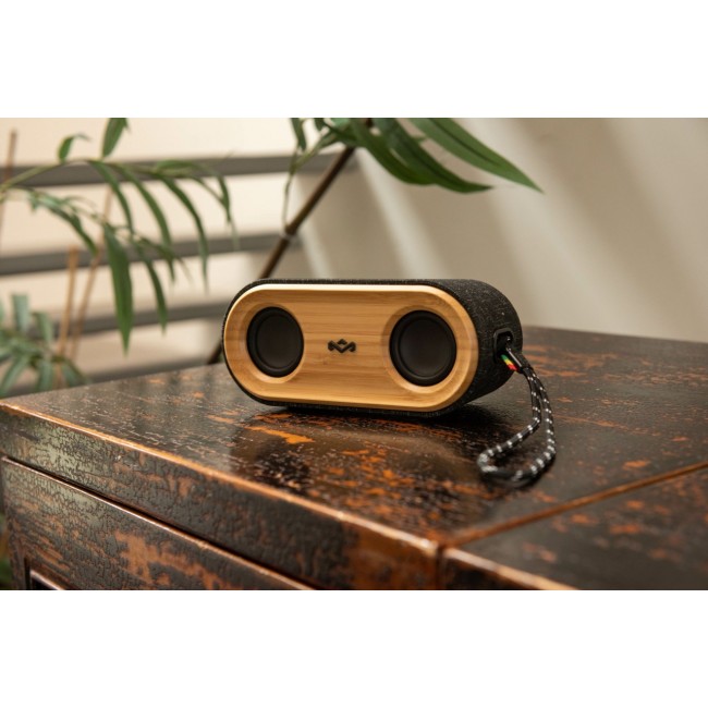 The House Of Marley EM-JA021-SB portable/party speaker Stereo portable speaker Black, Yellow 20 W