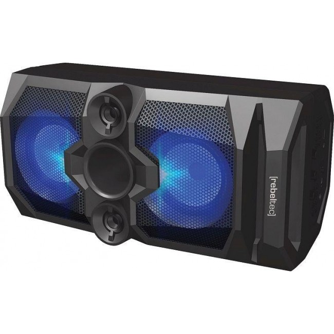 Rebeltec SoundBox 480 Portable Bluetooth Stereo Speaker Black, 50W RMS Rebeltec SoundBox 480 Portable Bluetooth Stereo Speaker Black, 50W RMS