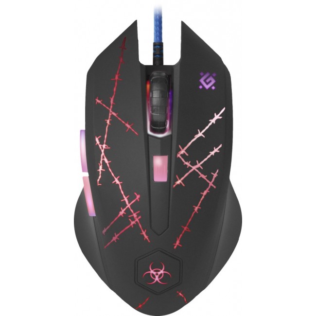 Defender Forced GM-020L mouse Gaming Ambidextrous USB Type-A Optical 3200 DPI Defender Forced GM-020L mouse Gaming Ambidextrous USB Type-A Optical 3200 DPI