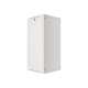Lanberg wall-mounted installation rack cabinet 19'' 27U 600x600mm gray (glass door)