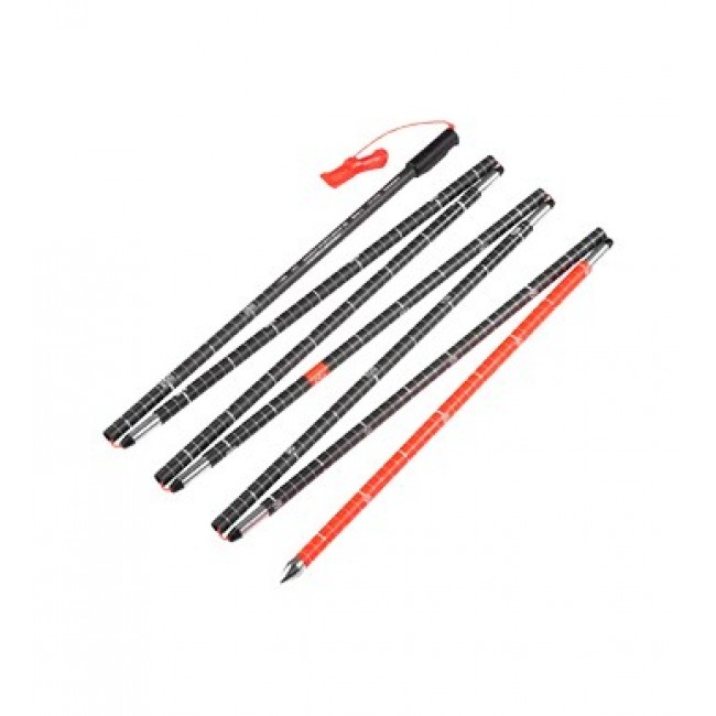 Mammut Carbon Probe 280 speed lock ski pole 2 pc(s) 2.8 m Black, Red Mammut Carbon Probe 280 speed lock ski pole 2 pc(s) 2.8 m Black, Red