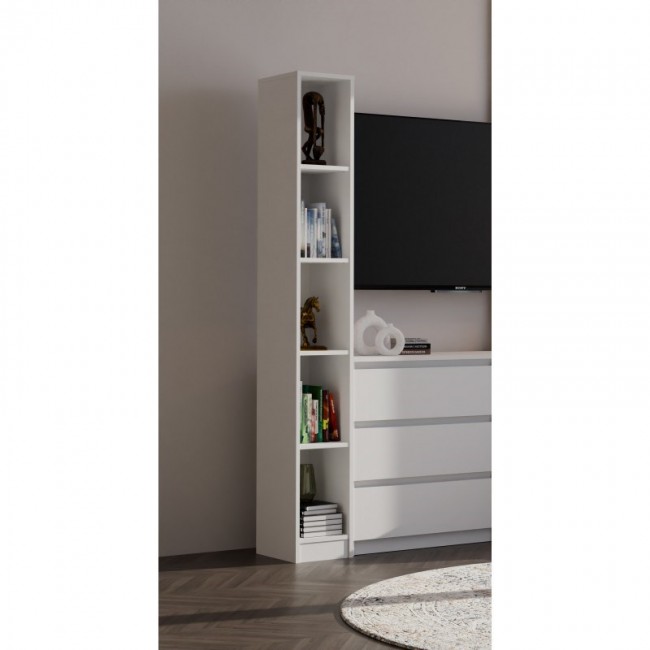 R25 WHITE BOOKCASE R25 WHITE BOOKCASE