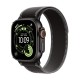 Apple Watch Ultra 3 GPS + Cellular 49mm Black Titanium Case with Black/Charcoal Trail Loop - S/M