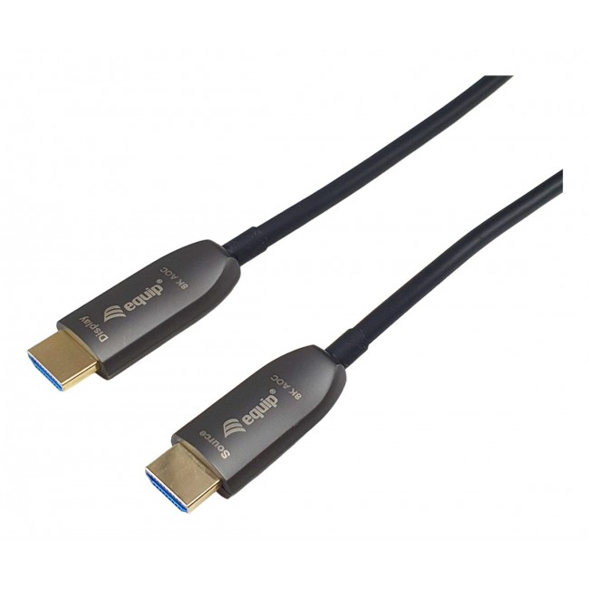Equip HDMI 2.1 Active Optic Armored Cable, 100m, 8K/60Hz, 4K/120Hz, 48Gbps