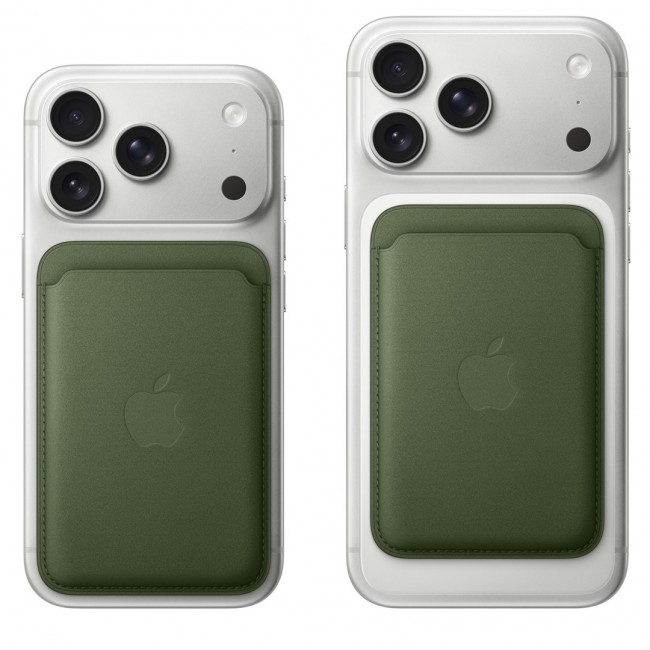 Apple iPhone FineWoven Wallet with MagSafe Moss