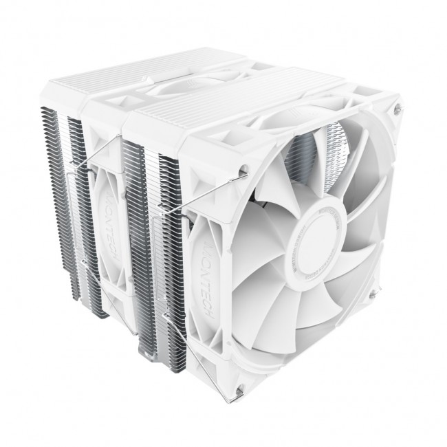 Montech NX600 Processor Air cooler 12 cm White 1 pc(s) Montech NX600 Processor Air cooler 12 cm White 1 pc(s)