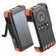 Extralink POWERBANK SOLARNY 20000MAH 20W DYNAMO INDUKCJA LAMPA LATARKA