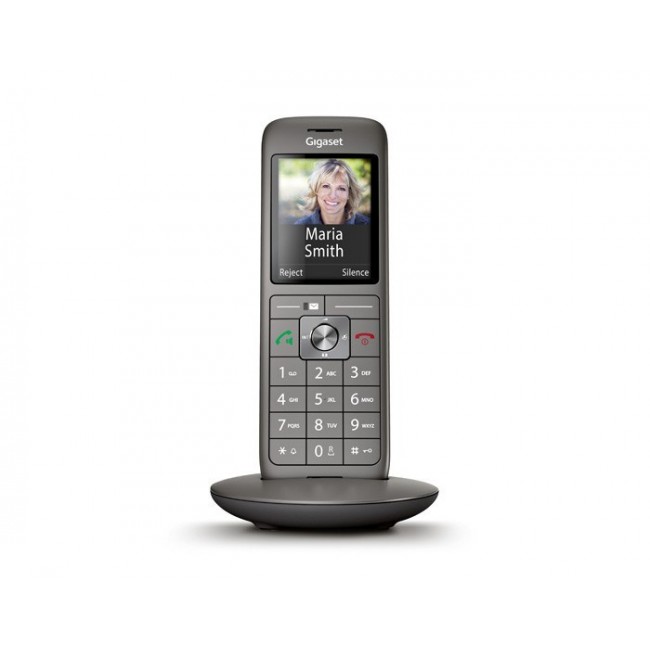 Gigaset CL660HX Analog/DECT telephone Caller ID Anthracite