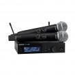 Shure SLXD24D+E/58-G65 - dual digital wireless system with two transmitters/handheld microphones (470 - 606 MHz)