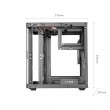 Mars Gaming MC-CUBE computer case Mini Tower Black