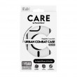PanzerGlass CARE by Urban Combat Case Transparent w. Black Frame & MagSafe iPhone 16 Pro Max