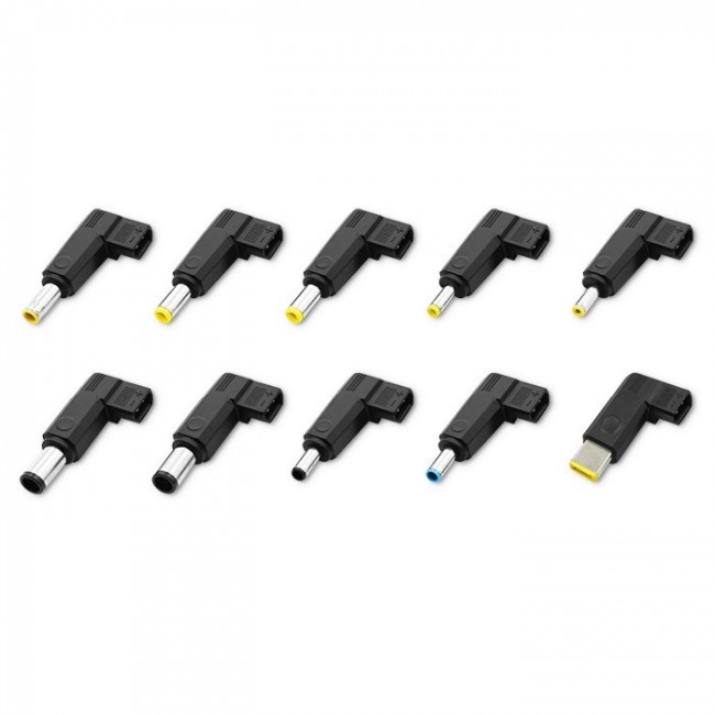 Qoltec 52414 Universal power adapter for laptop 65W | Automatic | MultiPlug | 10 plugs Qoltec 52414 Universal power adapter for laptop 65W | Automatic | MultiPlug | 10 plugs