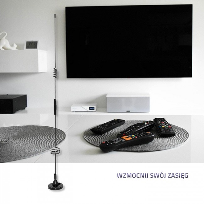 Qoltec 57035 GSM Antenna 600-2700 MHz LTE | Indoor Qoltec 57035 GSM Antenna 600-2700 MHz LTE | Indoor