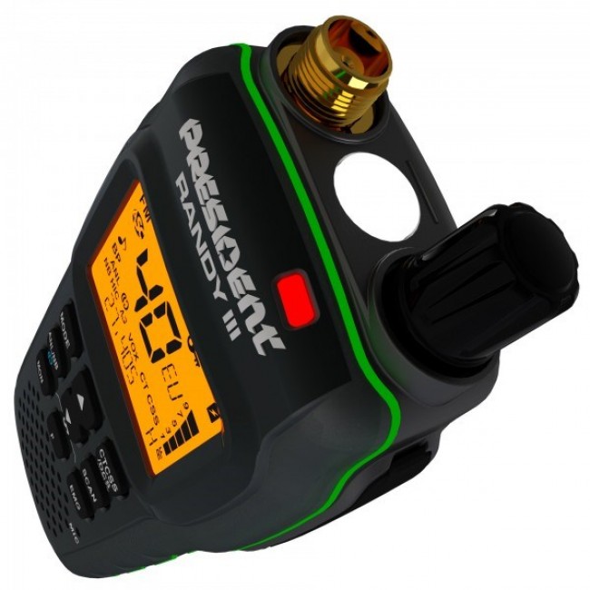 President Randy ASC AM/FM CB Portable Radio Black President Randy ASC AM/FM CB Portable Radio Black