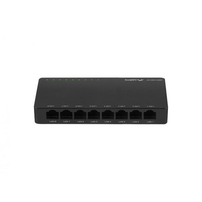 LANBERG SWITCH DSP2-1008-12V (8-PORT, 12V, 1GB/S) LANBERG SWITCH DSP2-1008-12V (8-PORT, 12V, 1GB/S)