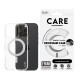 PanzerGlass CARE by Feature Case Transparent w. Silver Kickstand & MagSafe iPhone 16 Pro