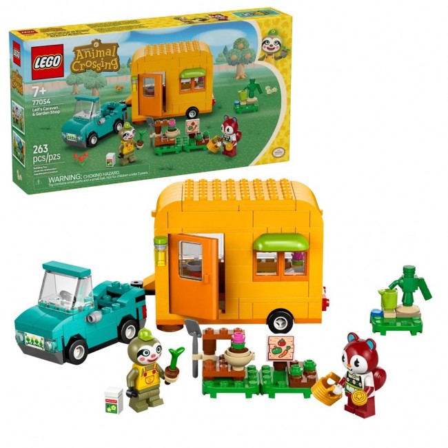 LEGO ANIMAL CROSSING 77054 Leif's Caravan & Garden Shop LEGO ANIMAL CROSSING 77054 Leif's Caravan & Garden Shop