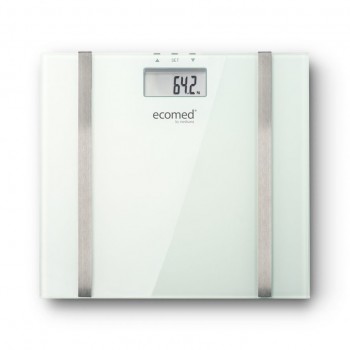Ecomed BS-70E Rectangle White Electronic personal scale