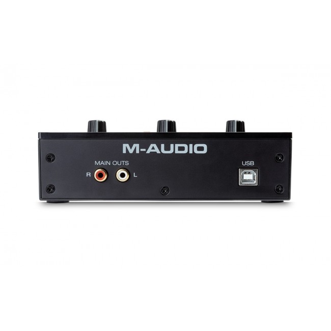 M-AUDIO M-Track Solo USB Audio interface Crystal preamplifier 16 bit 48 kHz Black