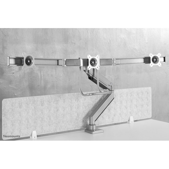 Neomounts NM-D775DX3SILVER Monitor arm 17-27