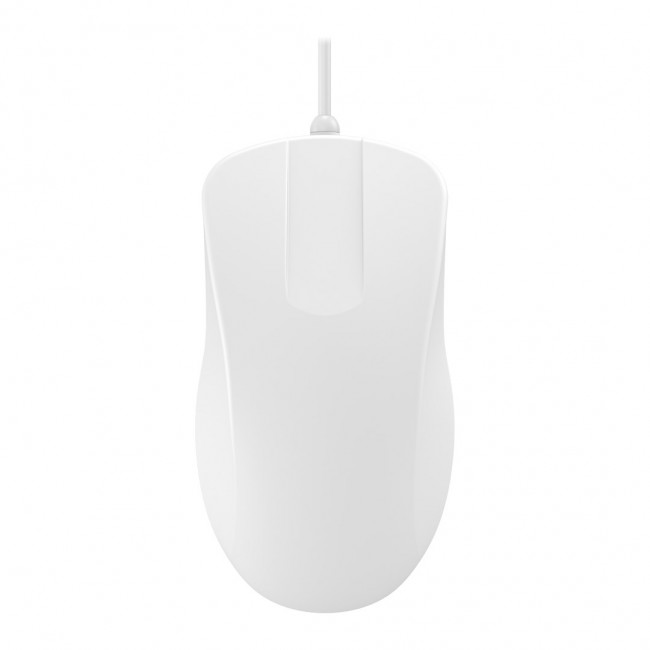 Contour Design Active Key Contour ClassicClean Medical Mouse IP68 Scroll Sensor Wired White PMH1