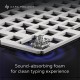 Dark Project Tamsus projektas ALU87B Bushido, G3MS Moonstone Switch, JAV keyboard Home/Office QWERTY English Dark Project Tamsus projektas ALU87B Bushido, G3MS Moonstone Switch, JAV keyboard Home/Office QWERTY English