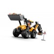 LEGO CITY 60480 Yellow Backhoe Loader