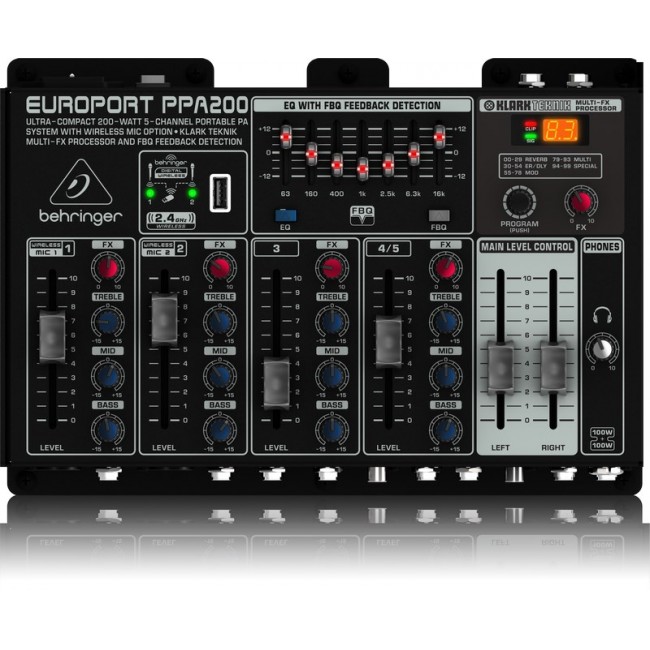 Behringer PPA200 Public Address (PA) speaker
