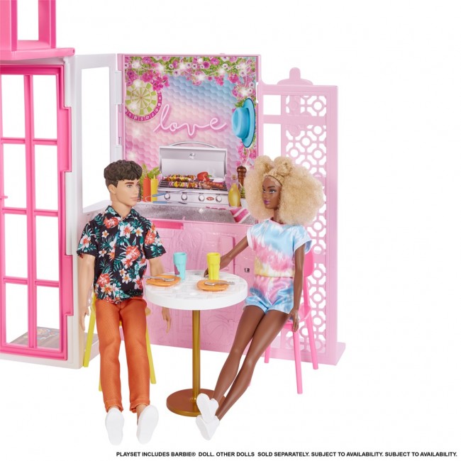 Barbie Vacation House Doll and Playset