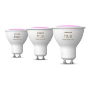 Philips Hue Smart Spotlight, 3pcs pack | GU10 | 4.2 W | White and colour light