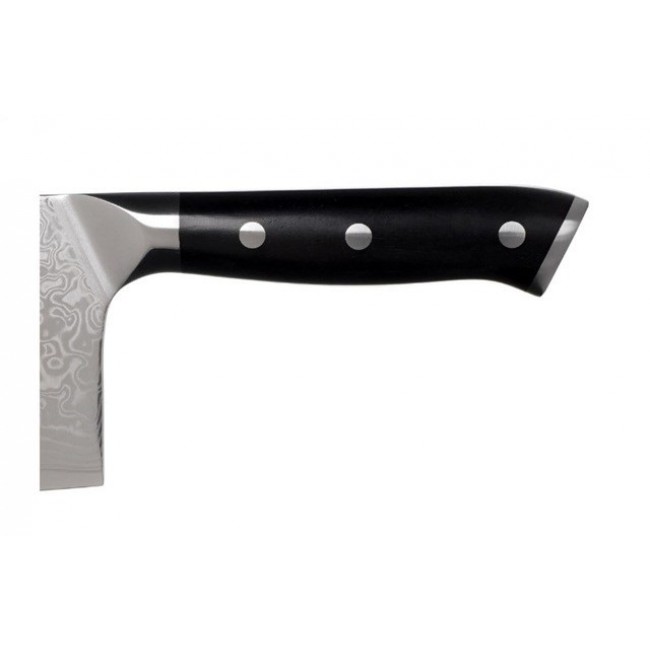 Cleaver Kohersen Elegance Ebony Wood Damascus steel cleaver 16.5 cm Cleaver Kohersen Elegance Ebony Wood Damascus steel cleaver 16.5 cm