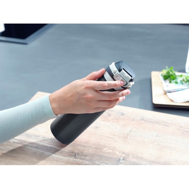 Leifheit 03271 travel mug 600 ml Black Stainless steel