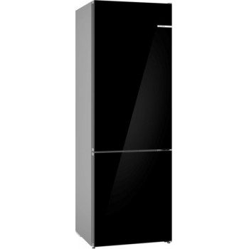 Bosch Serie 6 KGN49LBCF fridge-freezer Freestanding 440 L C Black