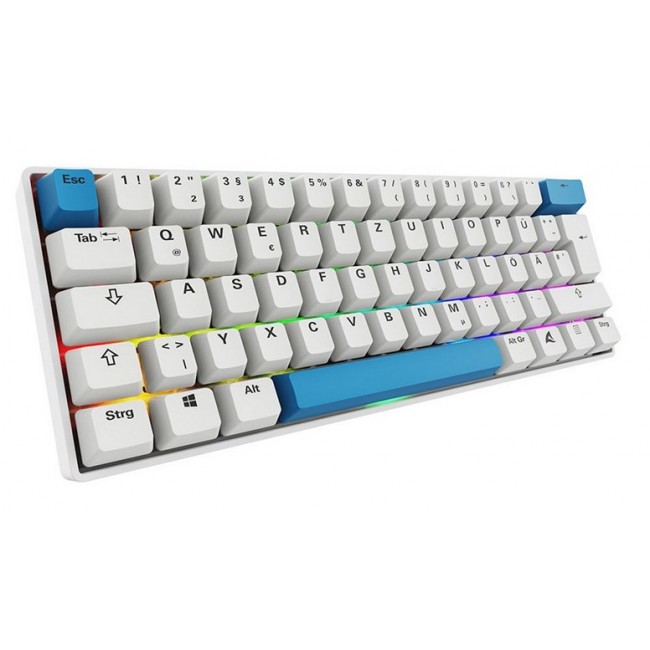 Sharkoon SGK50 S4 keyboard Home USB QWERTZ German White