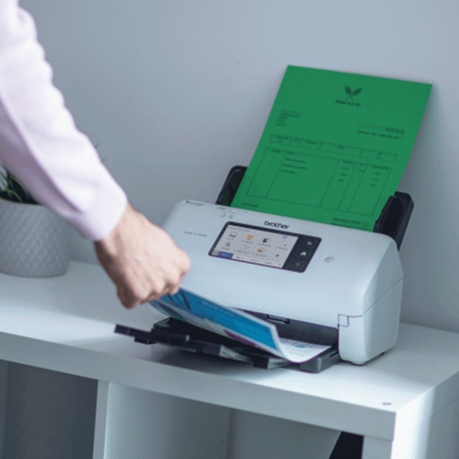 Brother ADS-4700W scanner ADF + Sheet-fed scanner 600 x 600 DPI A4 Black, White Brother ADS-4700W scanner ADF + Sheet-fed scanner 600 x 600 DPI A4 Black, White