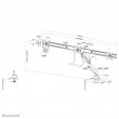 Neomounts desk monitor arm Neomounts desk monitor arm