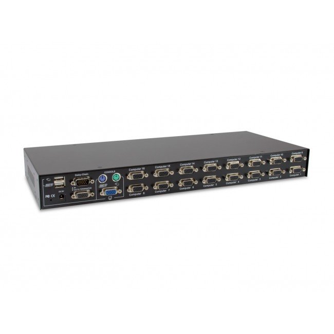 LevelOne 16-Port PS/2-USB VGA KVM Switch