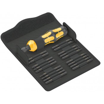 Impact driver set Wera 18pcs case Kraftform