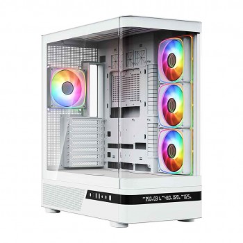 MODECOM Volcano Volcano AQ200 ARGB Midi White