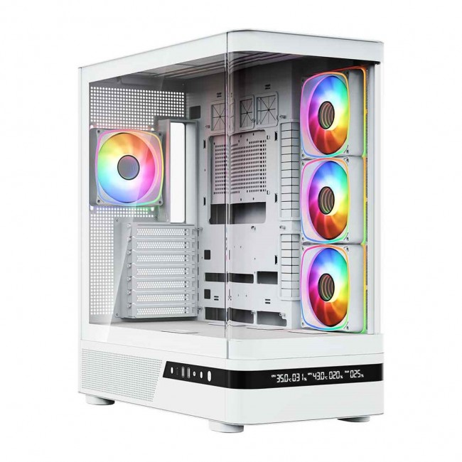 MODECOM Volcano Volcano AQ200 ARGB Midi White