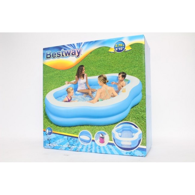 Bestway Splashview 8 Inflatable Family Pool with See-Through Window